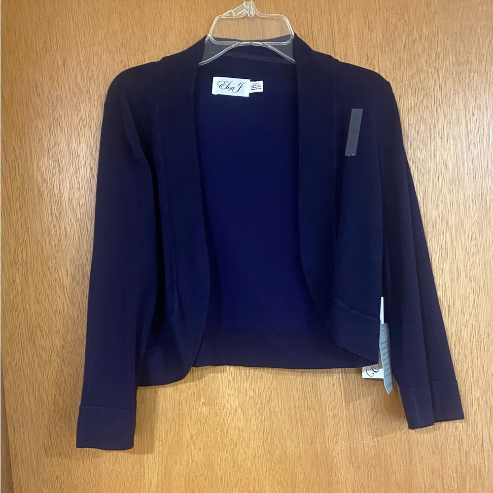 Navy Blue Bolero Shrug